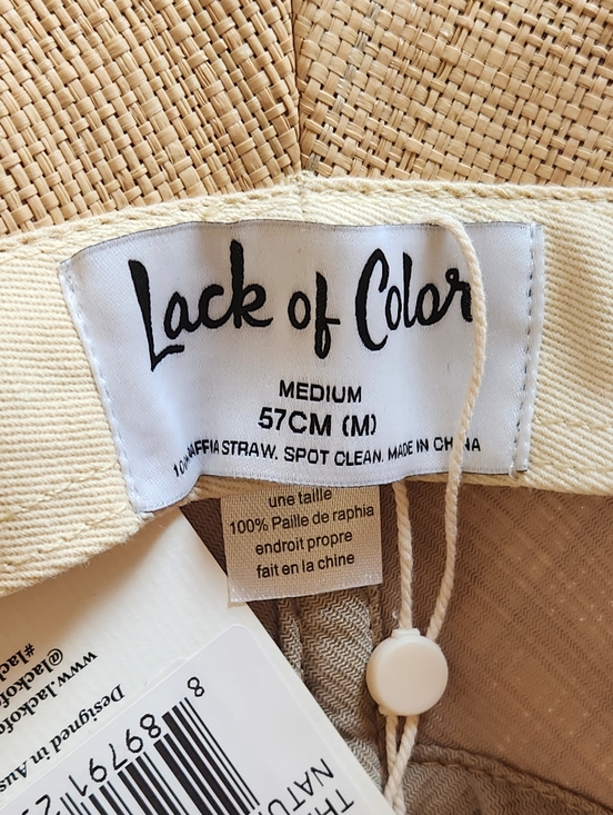 Lack of Color Women's The Cove Dome-Down Sun Hat NWT - Picture 8 of 13